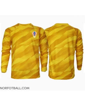 Billige Fotballdrakt Kroatia Keeper Replika Hjemmedrakt EM 2024 Langermet